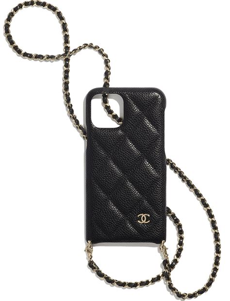 chanel cell phone case price|chanel iphone case with chain.